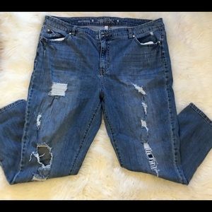 Jennifer Lopez boyfriend jeans Size 20W